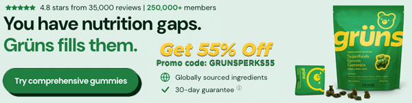 Teacher discounts on Gruns